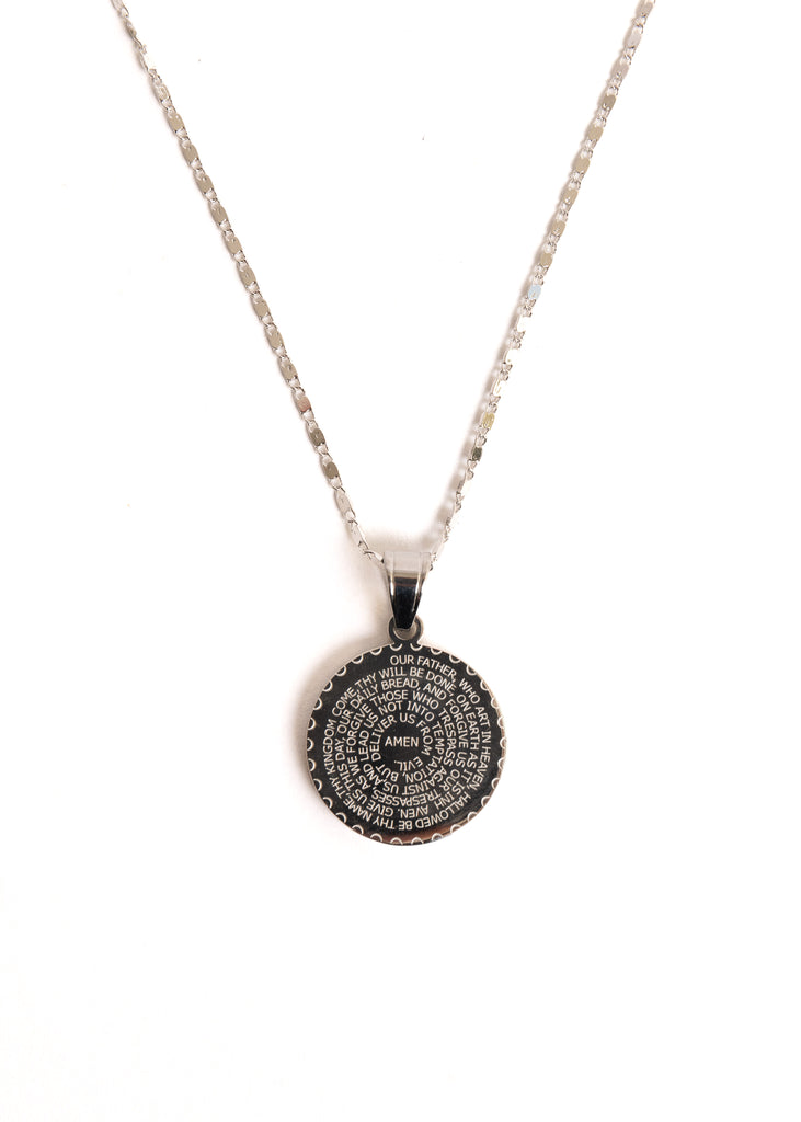 Kelley Prayer Medallion Silver