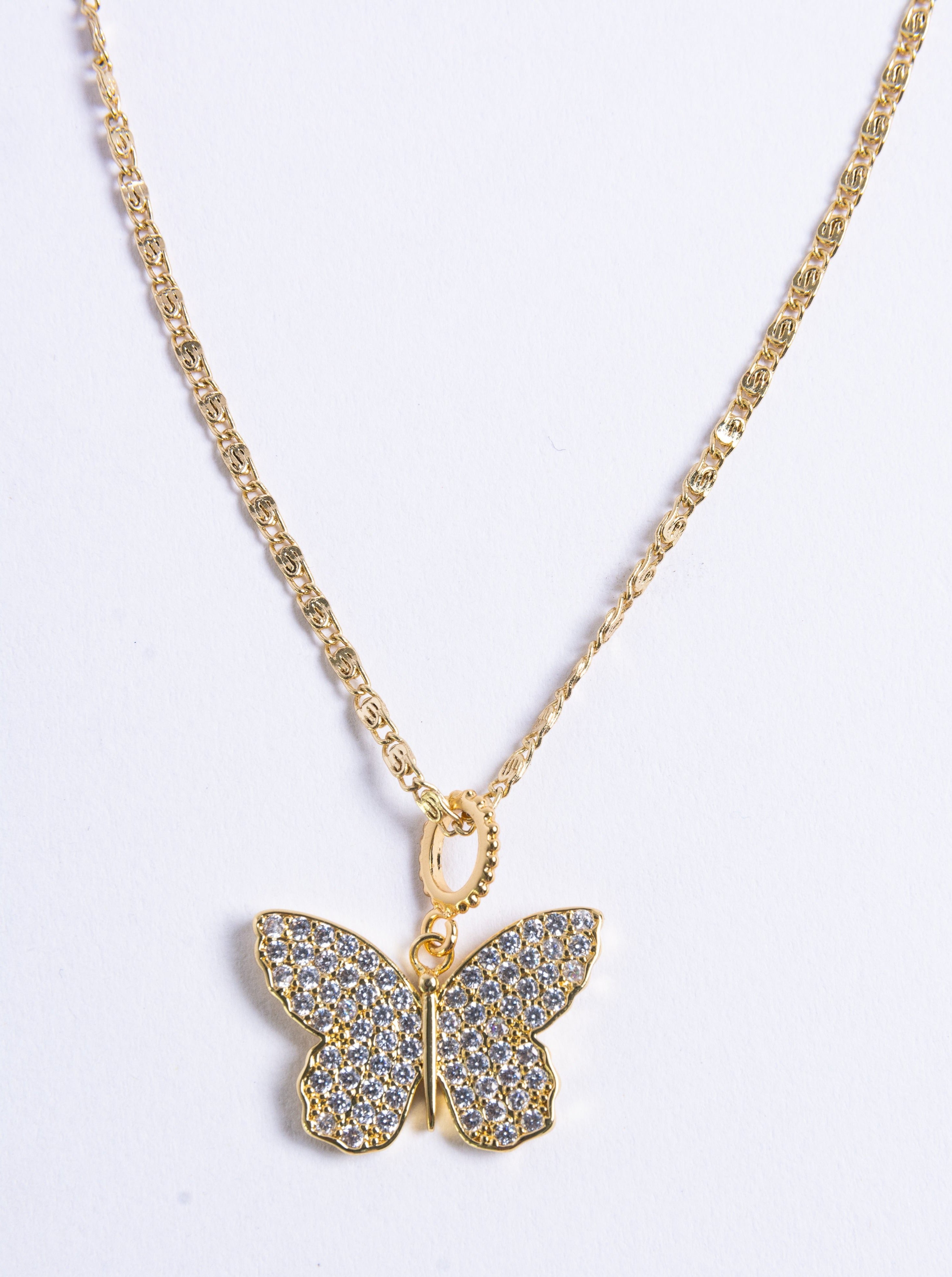Angela Butterfly Necklace | Kristina Wright Jewelry