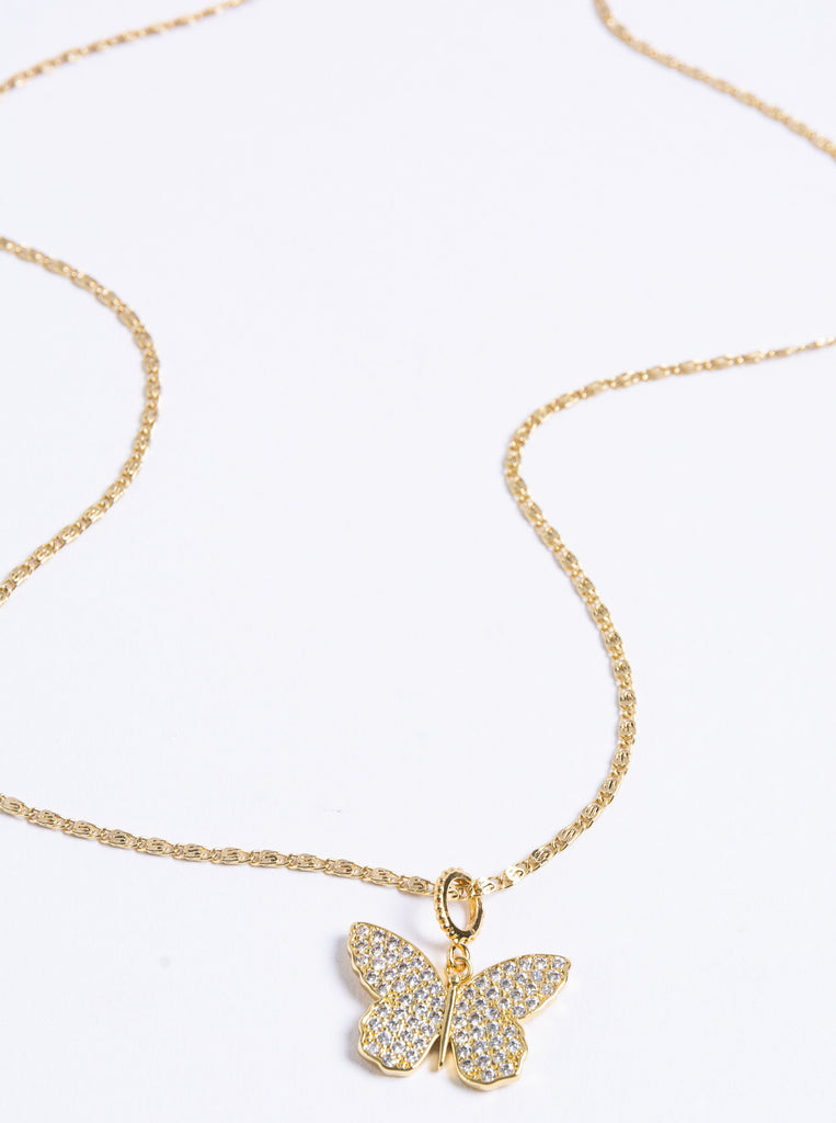 Angela Butterfly Necklace