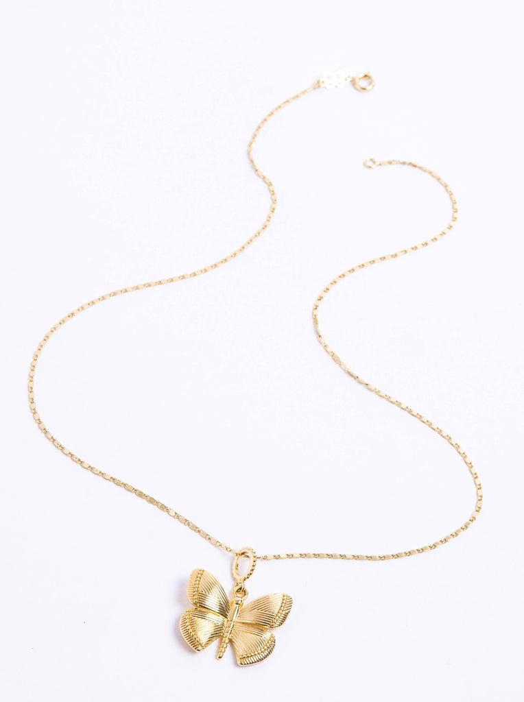 Goldie Butterfly Necklace