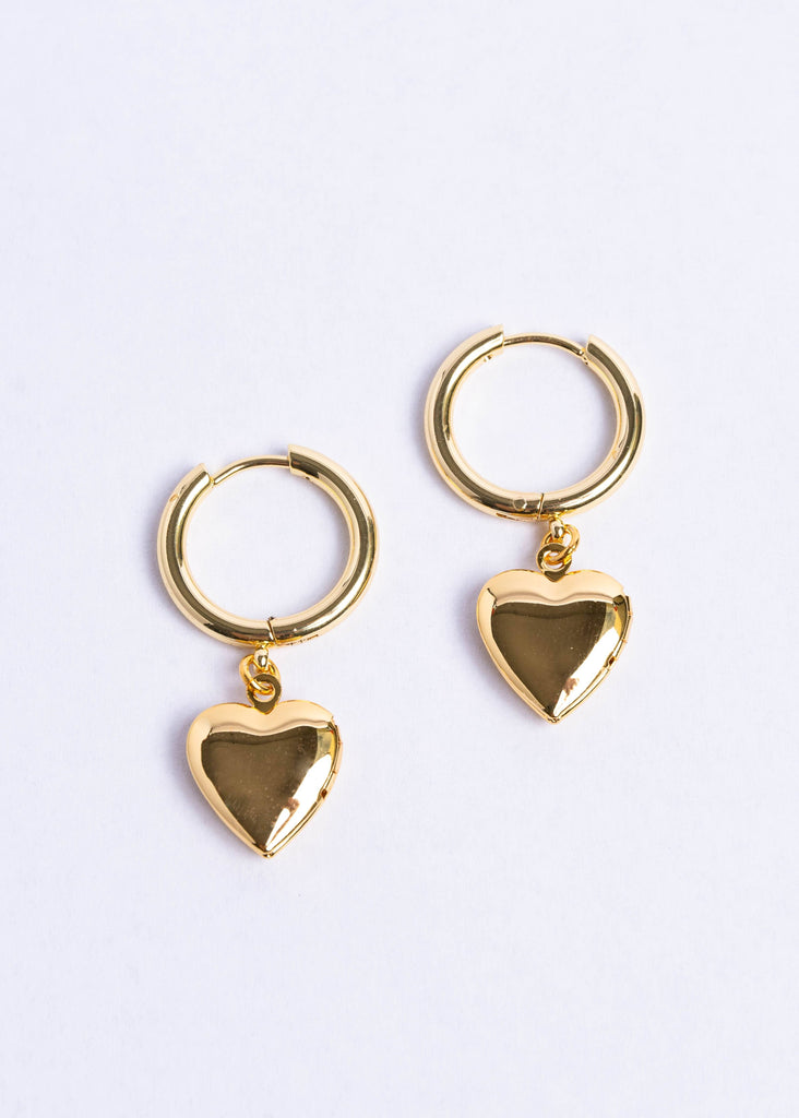 Sophi Heart earrings