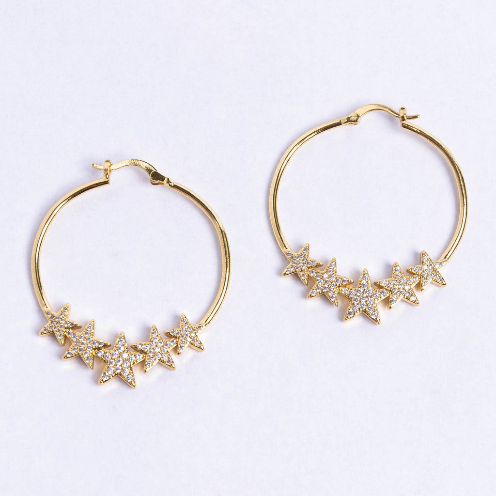 Starie hoops earrings