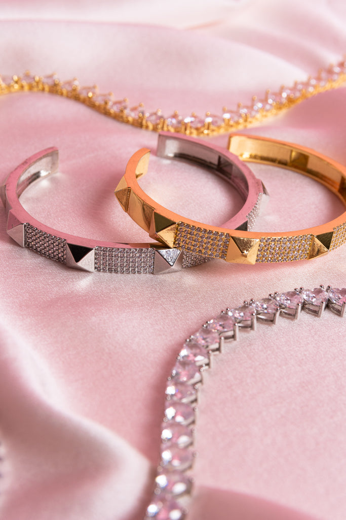 Candice Bangle Silver