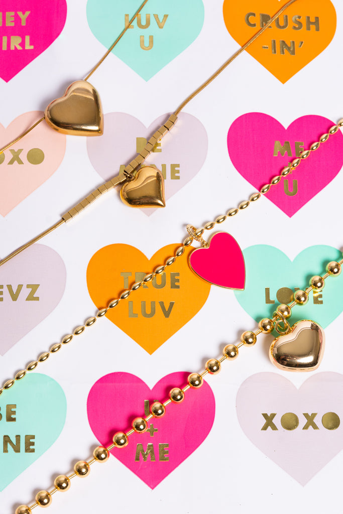 Jack Heart Necklace