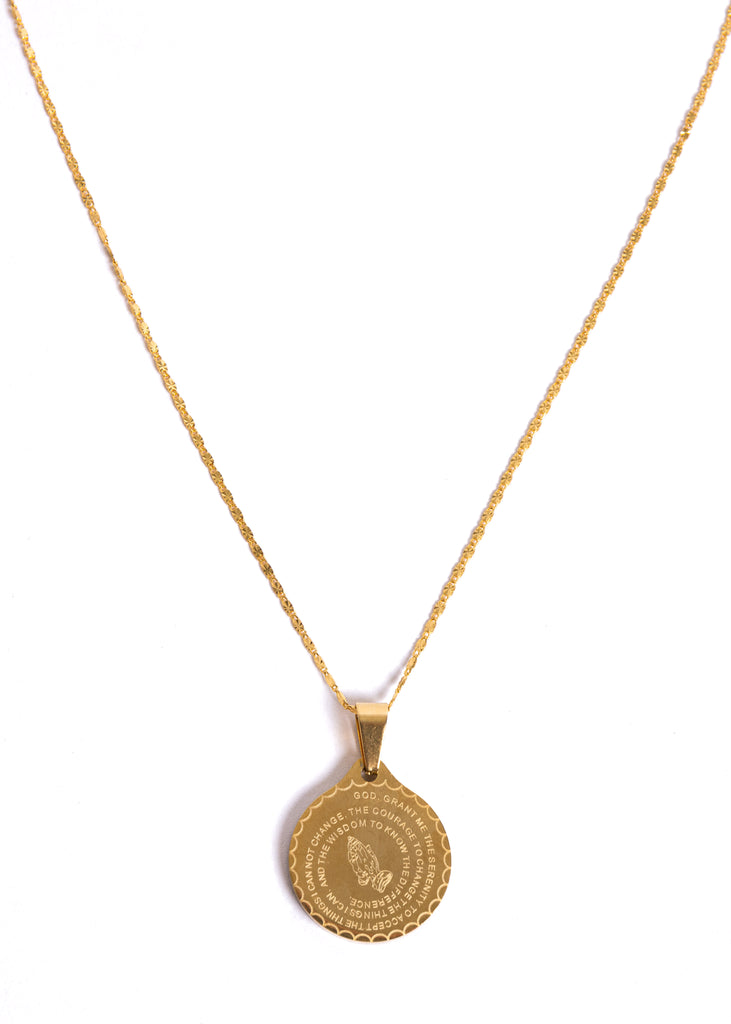 Kelley Prayer Medallion