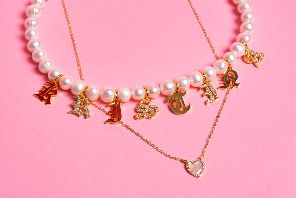 Mother of Pearl Heart Necklace